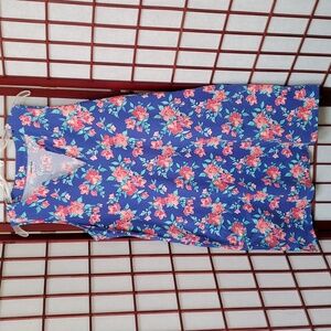 EUC Lands End Cotton Sleeveless Dress/Cover-up